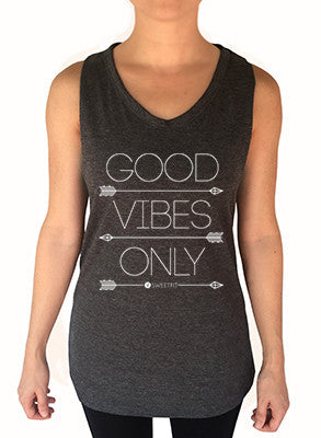 Good Vibes SweetFit Ladies Flow Tank