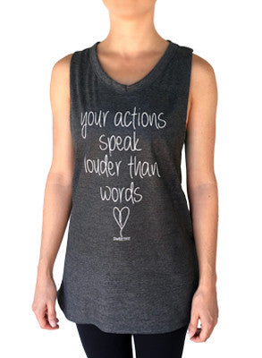 Your Actions SweetFit Ladies Flow Tank