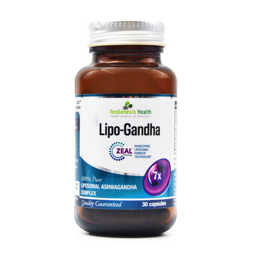 Lipo Gandha Ashwagandha 30 or 60 capsules - NeoGenesis - Supplement