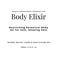Body Elixir - Nourishing Body Oil - Chemical Free