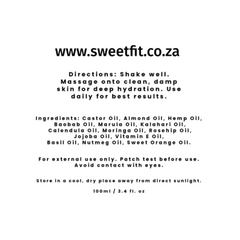 Body Elixir - Nourishing Body Oil - Chemical Free
