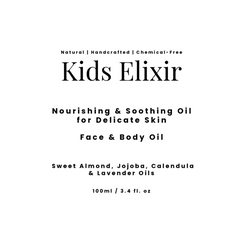 Kids Elixir - Glowing Face & Body Oil - Chemical Free