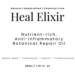 Heal Elixir - Anti-Inflammatory Repair Oil - Chemical Free