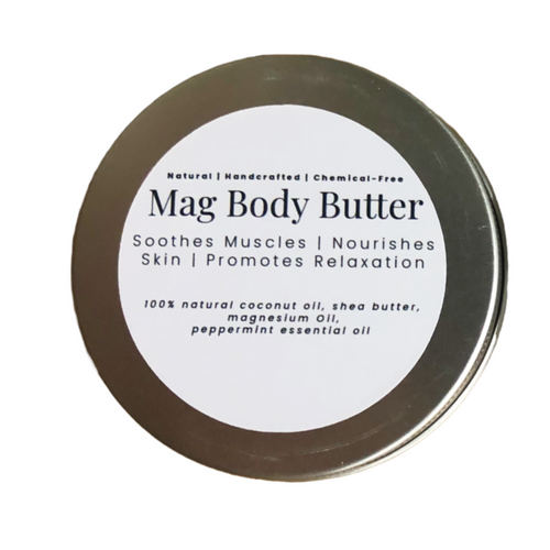 Magnesium Body Butter - Peppermint Infused