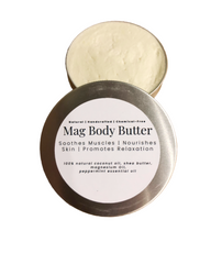 Magnesium Body Butter - Peppermint Infused