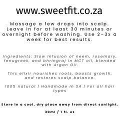 Scalp Oil Elixir - Nourishing & Strengthening Oil - Chemical Free