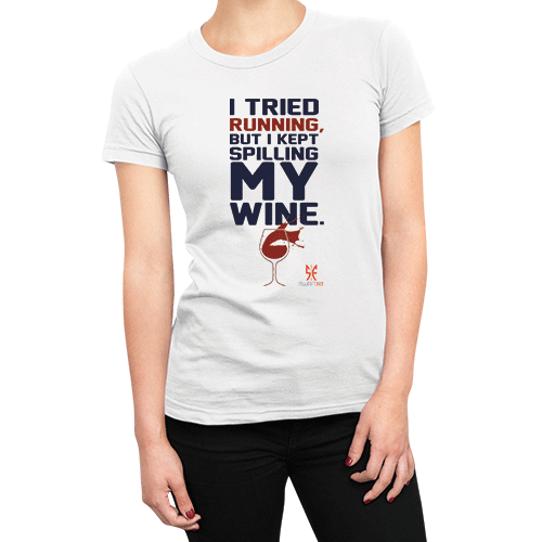 I tried running...