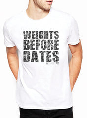 Weights before dates (Men)